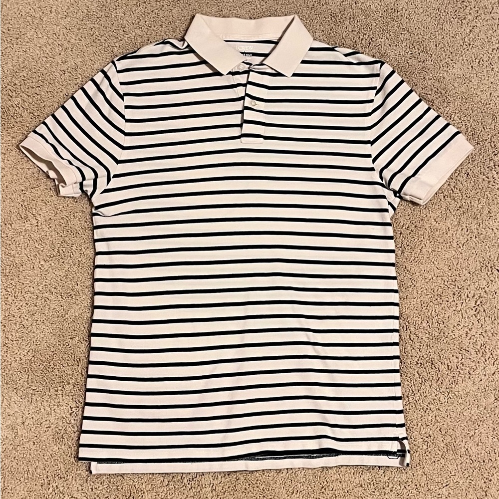 J. Crew Piqué Polo Slim Fit Shirt